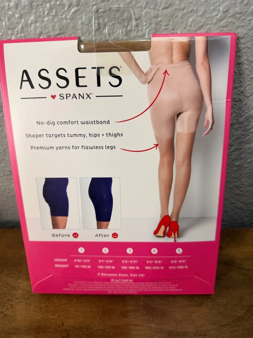 SPANX Shaping Sheers Pantyhose in Nude size 5